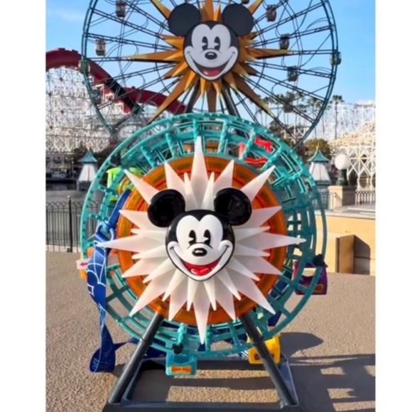 New Disney Parks Pixar Pal A Round Mickey Ferris Wheel Popcorn Bucket Disneyland - Picture 7 of 7